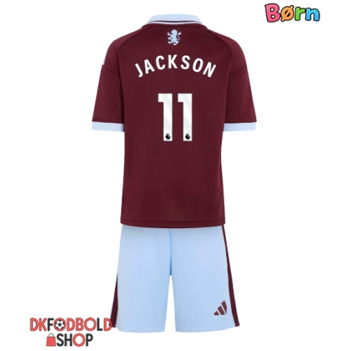 Aston Villa Nicolas Jackson #11 Hjemmebanesæt Børn 2026-27 Kort ærmer (+ korte bukser)